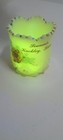 Antique Custard Uranium Glass Souvenir Hackley  Kansas