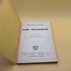 Review Digest Of Trigonometry Plane Spherical  1949 Republic Book Co