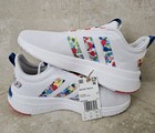 New Adidas Kids Sneakers Athletic Shoes Racer Tr23 Cloudfoam Child Sz 3 5 White