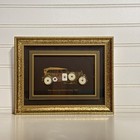 Rolls-royce Phantom Tourer 1927 Handmade Gold Black Sign From Clock Parts