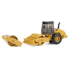 Diecast Masters 1 87 Cat 9cs56roller With Interchangeable Front Attachment 84662