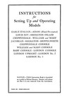 Edison Diamond Disk Phonograph Setting-up   Operation  Manual 1923  13pg 