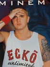 Eminem 1999 Original Poster  90s Icon Rapper - Unused - Ecko Shirt Poster 24x34