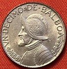 1962 Panama 1 10 Balboa Vintage 0 900 Silver Coin   Km   10 2 
