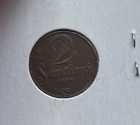 1932 Latvia 2 Santimi  Bg