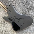 New Dark Grey 4 Strings John Campbell Jc-4 Electric Bass Guitar Black Hardware