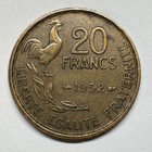 1952 France 20 Francs - Coin  c-097