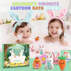 Easter Bath Bombs For Kids  6 Piece Bath Bomb Toys For Children  Bunny  Chicken