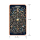 1pc Sea Goddess Yemaya Controls Water With Both Hands Copper Bar Gift For Friend