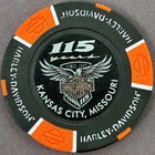 1 2018 Harley Davidson 115th Anniversary Poker Chip Gail s Hd In Belton  Mo