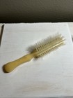 Vintage Stanley Lady Catherine Cream Mcm Hair Brush Nylon 5 Row 