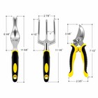 Garden Tools Set-6 Piece Cast-aluminum Heavy Duty Gardening Kits