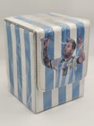 Lm10 Flip Top Deck Case Card Box Tcg Ccg Lionel Messi Argentina