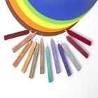 12 Pieces Sealing Wax Sticks With Wicks For Letter Seal Color