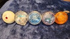 Lot Of 5 Vintage Duncan Yo-yos Incl  Jewel  Pro-spinners  2   Pulse   Imperial