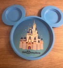 New 2026 Disney World Mickey Mouse Souvenir Plates Set Of 4 Four Parks Exclusive