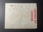 1939 Palestine Cover Jerusalem To Philadelphia Pa Usa Postage Due Stamps