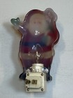 Santa Claus Christmas Night Light Candy Canes Large Holiday Decoration Red Green