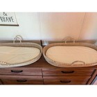 Natural Seagrass Moses Baskets- Set Of 2