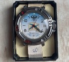Vintage Vostok Komandirskie Admiral s Fleet Wrist Watch Cal  2414 Ussr With Box