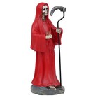 Santa Muerte 5  Inch   Holy Death Statue   Grim Reaper   Red