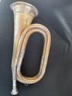 Antique Copper And Brass Military Style Bugle Horn