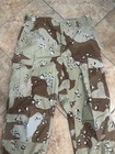 New Us Military Desert Storm Chocolate Chip Camo Pants Trousers Medium Reg
