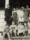 1924 Lamar County Texas Sylvan School Class State Bank Trust Co Vtg Photo Group