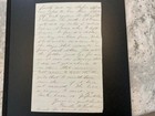 Civil War Era 11 10 64 Letter From Christian Student Fort Edward Inst  No  10