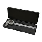 0-4  Stainless Steel 4 Way Dial Caliper Black Face Shock Proof 0 001  Graduation