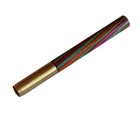 3  Brass Pipes-all Colors-brass   Wood One Hitter Pipes For 4  Dugouts