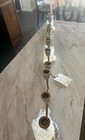 Hearth   Hand Magnolia Oversized 12 Count Metal Taper Candelabra Antique Brass