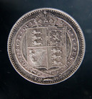 Great Britain  1 Shilling 1887 Silver Coin 0 925