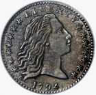 1794 Ngc Au55 Historical First Year Half Dime  Silver H10c