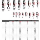 Black Barrel Swivel 25 Or 50pcs  choose Sizes  14 To 6 0 free Shipping 