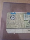1940 s Vintage  homerun Cigarettes  Empty Pack  liggett   Myers - Baseball Theme