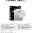 Magic Keyboard Case For Apple Ipad Pro 13-inch M4 2024  Wireless Aluminum Alloy