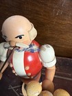 Vintage Erzgebirge Expertic Inn Keeper bartender Carved Wood Incense Smoker