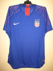 Rare Nike Authentic Soccer Team Usa United States Blue Jersey- Size Medium