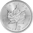 Canada Silver Maple Leaf - 1 Oz -  5 - Bu - Ten 10 Coins - Random Date