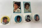 Michael Jackson Puffy Stickers Vintage Complete Box 216 Vending Style 6 Diff