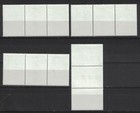 Cocos Keeling Islands 1980 Sc 61-64 Gutter Stamps Mnh Operation Drake Cir Ap2754