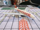 Jc Wings 1 400 Kingfisher Airlines A380 Vt-sam India Diecast Custom Model