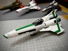 Battlestar Galactica 2004 Viper Mk Ii 2 Starfighter 11 In   green 