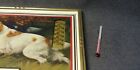 1949 Wakeeney Kansas Thermometer Ad Hunting Dog Farmers Union Creamery Calendar