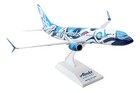 Skymarks Skr1136 Alaska Airlines 737-800 X  at Kw  ani Desk 1 130 Model Airplane