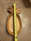 Vintage Blair Hawaii Monkey Pod Wood Hawaiian Pineapple Appetizer Pupus Bowl