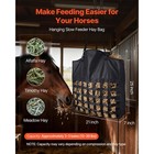 Uimoso Durable Slow Feed Hay Bag For Horses  21 65 X7 28x 25 2 In  1 81 In Holes