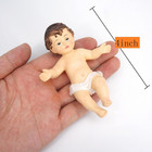 Baby Jesus Figurine 4 Inch Resin Nativity Replacement Statue Religious Gift New
