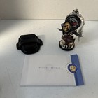 Franklin Mint Harley Davidson Low Rider Pocket Watch Chain Stand Tag Attached 